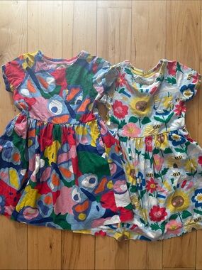 Mini Boden bundle of 2 summer dresses 9-10Y